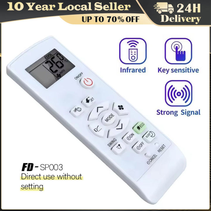 Sharp Split Ac Remote Air Conditioner Remote Replacement A967 for SHARP A/C Controller ...