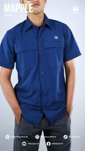 Kemeja Outdoor Lapangan Priaa Mapple Hikemore Series