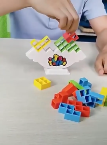 ของเล่นตัวต่อบล๊อคบาลานซ์ทรงตัว (BWJ091) Balancing Block Toys เล่นได้ตั้งแต่เด็กจนถึงผู้ใหญ่