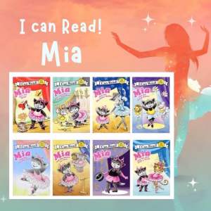 I can Read! Mia หนังสือหัดอ่านภาษาอังกฤษ สำหรับเด็กเล็ก เซต 8 เล่ม