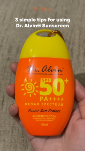 DR.ALVIN SUNSCREEN SPF50+ PA++++ LOTION 100ML
