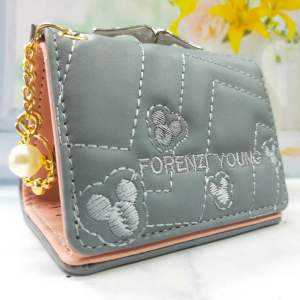 DMS - DOMPET WANITA KECIL LIPAT BEHEL BANDUL