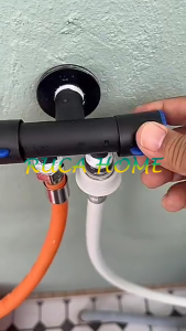 RUCA 304 Stainless Steel Two way Angle Valve Bathroom Faucet 2 Way Angle Valve