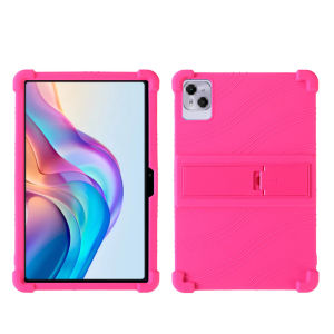 For 2025 Tecno Megapad Pro 12.0 T1201 Fashion Soft Silicone Thickened Shockproof Stent Drop resistant Android Tablet Case for tecno megapad pro 12 inch casing