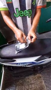 Proguard Robot / Handguard / Handle Guard Bahan Babet Universal Honda Yamaha Suzuki Nmax Pcx VArio Beat Scoopy 125 150 Satria Vixion Dll