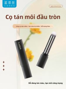 Lades | Bàn chải tô môi LADES Bàn chải tô môi di động có nắp Bàn chải tô môi dạng kem dạng son dạng lỏng Bàn chải tô môi một miếng