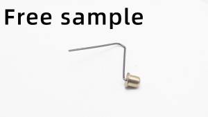 5PCs stainless steel solid head Springs snap button clips pin for hula hoop