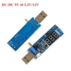 USB DC Boost Buck Converter DC-DC 5V To 3.3V/24V USB Boost Power Supply Module USB DC Converter 12V Adjustable Out DC 1.2V-24V