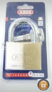 Kèm quà -  Khóa Abus 75/60 chìa vi tính rộng 60mm - BH 5 năm