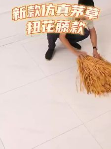 MLADEN Artificial Thatch Straw Yellow PE Fake Simulated Thatched Grass Scenic Roof Area Decoration