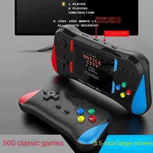 New handheld game console X7M dual 3.5-inch screen 500-in-1 Tetris game console