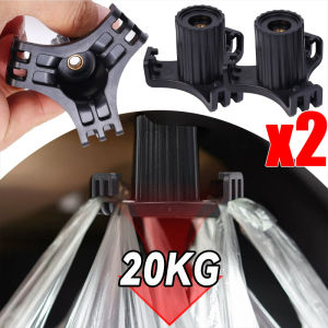 2PCS Car Trunk Hooks Car Trunk Storage Bracket ABS Thickened Knob Type Installation Hooks for Tesla Model 3 Highland Car Accessories