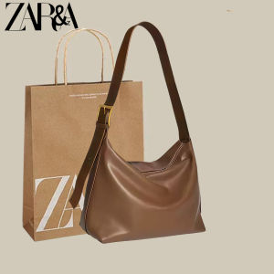 Large Capacity Commuter Womens Bag ZAR&ZAINPRE Tote Backpack Shoulder Crossbody Bag Casual Versatile Daily Use Soft Leather
