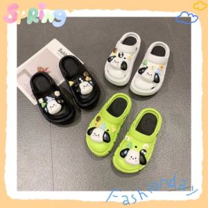 Psion OMG  รองเท้าแตะแฟชั่นผู้หญิง เป็นงานหัวโต พร้อมการ์ตูนติดน้องหมาตัวโตๆ น่ารักมากๆ เข้ากันสุดๆ แมทช์ง่ายใส่กับชุดไหนก็ปัง จับจองได้เลยน้า