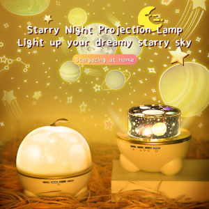 Musical Multicolor Star Planet Projection Lamp
