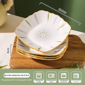 TINY HOME | Dĩa Sứ Màu Dưới Mềm Elegant & Fresh Design