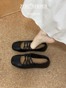 ZOG | Vintage Ballet Mary Jane Flat  Slip-on Shoes for Summer