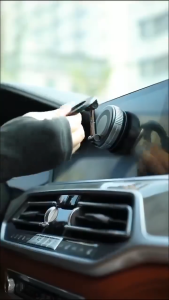 360° Adjustable Vacuum Magnetic Suction Cup Phone Holder Hands-Free Magnetic Phone Holder for Car Multi-use Phone Stand Vacuum Suction Cup Bracke Magnetic Mobile Phone Holder Foldable Lazy Car Suction Cup Holder
