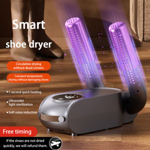 Portable Foldable Electric Shoe Dryer UV Blue Light UV Sterilization Deodorizing Shoe Boot Dryer Fast Drying Household Shoe Drye