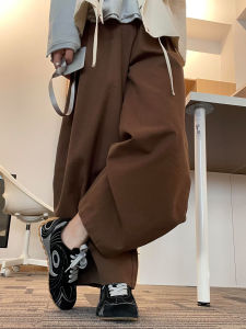 High Quality Loose Wide Leg Knife Pants Womens Casual Loose Drapey High Waist plus Size Autumn New Style Comfortable Trousers