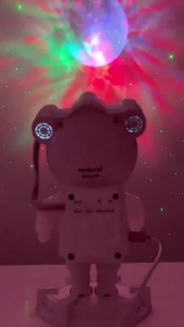 Lampu Proyektor bintang astronot speaker bluetooth 2IN1 galaxy nebula lamp starry projector light lampu tidur
