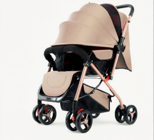 AOBIDENG | Multi-Position Lightweight Foldable Stroller with High Viewpoint and Shock Absorption