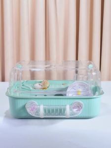 Hamster Cage Large House Acrylic InsulationBoxHamster Cage House Hamster House Large and Small Acrylic House Hamster Supplies 仓鼠笼