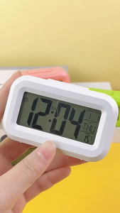 Tri-Town LED Digital Snooze Electronic Alarm Clock Backlight Time Calendar Thermometer Upgrade 2in1 Speaker & Alarm Clock