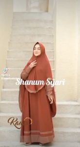 Baju Muslim Gamis Shanum Syari Set: Pilihan Nyaman untuk Wanita