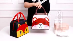 Lunch Box Bag Bento Bag Large-capacity Thinckened Portable  Lnsulation Lunch box Bag