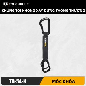 Khóa Móc Đa Năng TOUGHBUILT TB-54-K Bền Chắc Kẹp Đa Dụng Quấn Quanh Dùng Cho Túi Dụng Cụ