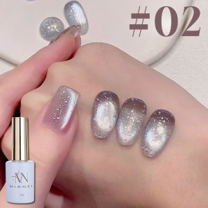 12ML 1PCS Hot Selling Rose Red Sparkling Water Flash Cat Eye Magnet Gel Polish Blue Gold Gel Nail Art Summer Nail Pink Nailss