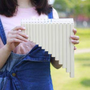 IRIN | IRIN Pan Flute 16 Pipes C Key Panpipe Row Flute Beginning Student Flauta Traditional With Bag Parts Woodwind Musical Instrument