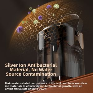 Quiet USB Charging Air Humidifier Desktop Small Bedroom Water Supply Large Fog Output Mute for Pregnant Women And Infants