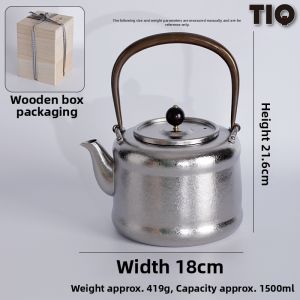 XINLONGTANG | Pure Titanium Outdoor Indoor Tea Pot