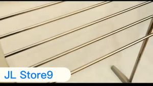 Jemuran Handuk Pakaian Baju Rangka Besi Minimalis TWR001 Kuat Kokoh