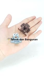 Tiktak Antik Jepitan Pintu Lemari Jendela Grendel Jepit Tictac Tik Tak