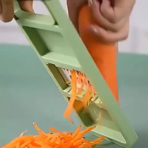 Parutan Sayuran dan Buah 5in1 Stainless Steel Vegetable Cutter Multifungsi Serbaguna