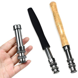 MNFT 1Pcs Metal Fixed Fishing Reel DIY Fly Fishing Rod Wheel Seat Metal Handle Accessories