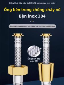 MONLEYTA | Dây Vòi Hoa Sen và Kết Nối Inox cho Máy Nước Nóng