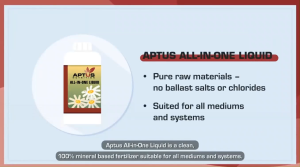 Aptus All In One Liquid 50ml ( NPKMg Fertilizer NPKMg 6-12-6-2 + micro-elements BFe Mo Mn Plant Fertilizer Hydroponics Fertilizer Soil Fertilizer Coco Fertilizer Rockwool Fertilizer Pure Mineral Fertilizer)