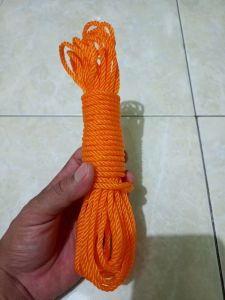 tali tambang PE tebal 4mm tali serbaguna tali jemuran tali tambang panjang 10 meter tebal 4mm