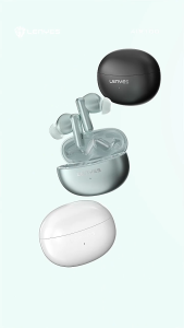 LENYES AIR 100 ANC TWS Earphone Nirkabel Bluetooth 5.3 Headset Speaker Mini Stereo Hifi Sentuh Pintar