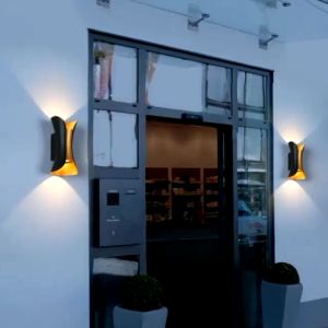 Lampu Dinding Hias Bambu Outdoor Indoor LED 6W Watt 2 Arah