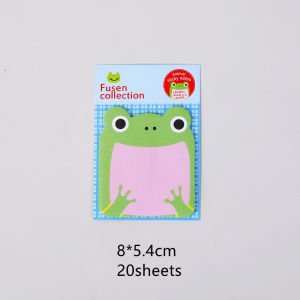Kawaii Sticky Notes Cartoon memo pad 20 sheets Mini adhesive paper Bookmark Journal