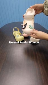 Age 8+ Women Kuromi Clogs Sandals Size 33-38 Sandal Kuromi Wanita by Shoe Factory Malaysia