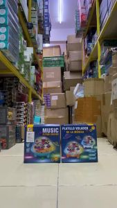 AFive Music Flying Gear 360 | Mainan Pesawat Astronot Luar Angkasa | Mainan Edukasi Anak Laki Laki Usia 2 3 4 5 Tahun