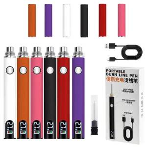 650mAh USB Soldering Iron With Three Adjustable Voltage Settings 510-Connector Quick-Soldering Pen Repair Tools