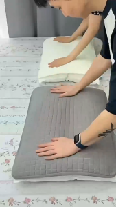 ปลอกหมอน กันไรฝุ่น ผ้าฝ้ายแท้ กันเหงื่อ ปลอกหมอนกันเปื้อน ใช้ในบ้าน ปลอกแกนหมอน  ปลอกหมอน  ขนาด 48X74 ซม. ซักด้วยเครื่องได้