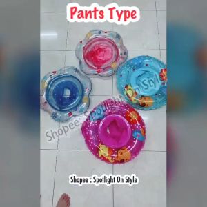 Baby Infant Seat Float Security Swimming Pool Neck Float Swimming Ring Pelampung Pool Float Seat Kids Children Toddler Swimming Ring Cartoon Learning swim Circl for baby